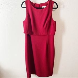 Trina Turk Red Midi Dress